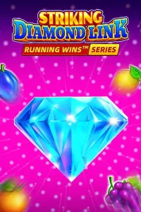 striking diamond link game logo